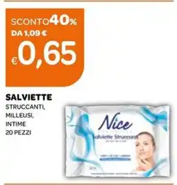 Ekom Salviette struccanti, milleusi, intime NICE offerta