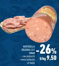 Conad Superstore Mortadella bologna I.G.P. CONAD offerta