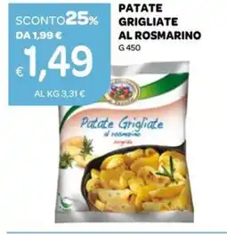 Ekom Patate grigliate al rosmarino offerta