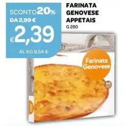 Ekom Farinata genovese appetais offerta