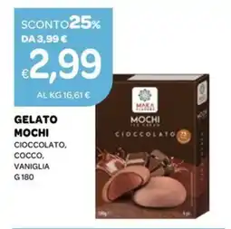 Ekom Gelato mochi cioccolato, vaniglia offerta