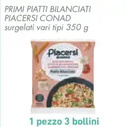 Conad Superstore Primi piatti bilanciati piacersi CONAD offerta