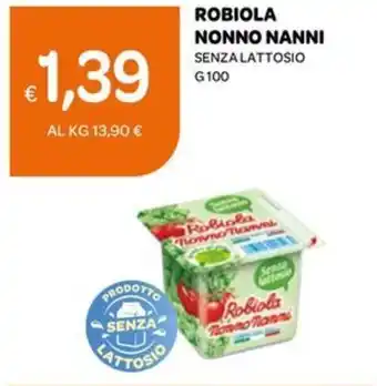 Ekom Robiola NONNO NANNI offerta