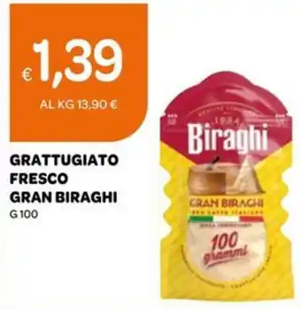 Ekom Grattugiato fresco gran BIRAGHI offerta