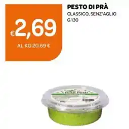 Ekom Pesto di prà classico, senz'aglio offerta