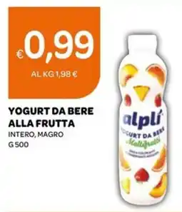 Ekom Yogurt da bere alla frutta alpli offerta