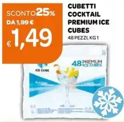 Ekom Cubetti cocktail premium ICE CUBES offerta