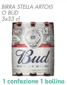 Conad Superstore Birra stella artois o bud offerta