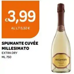 Ekom Spumante cuvée millesimato extra dry offerta