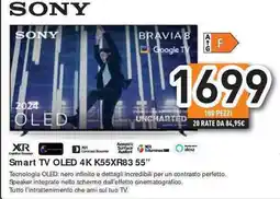 Unieuro SONY Smart TV OLED 4K K55XR83 55" offerta