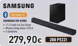 Unieuro SAMSUNG Soundbar HW-Q700D offerta