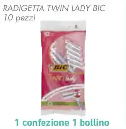 Conad Superstore Radigetta TWIN LADY BIC offerta