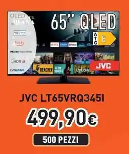 Unieuro JVC LT65VRQ3451 QLED 65” QLED offerta