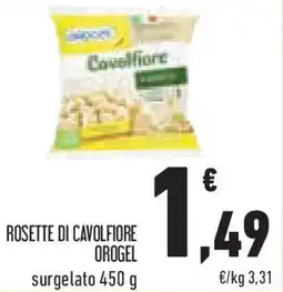 Conad Superstore Rosette di cavolfiore OROGEL offerta