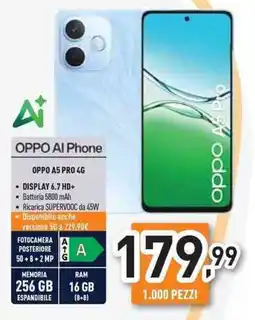 Unieuro OPPO A5 PRO 4G offerta