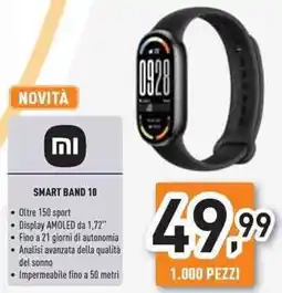 Unieuro Smart BAND 10 offerta