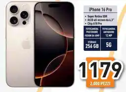 Unieuro iPhone 16 Pro offerta