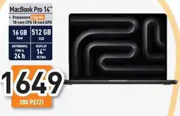 Unieuro MacBook Pro 14 offerta