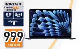 Unieuro MacBook Air 13 offerta