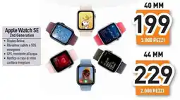 Unieuro Apple Watch SE 2nd Generation 40 MM offerta