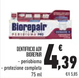 Conad Superstore Dentifricio adv BIOREPAIR offerta