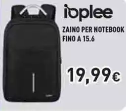 Unieuro Ioplee zaino per notebook FINO A 15.6 offerta
