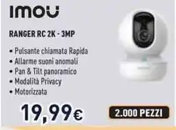Unieuro IMOU RANGER RC 2K-3MP offerta