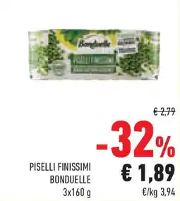 Conad Superstore Piselli finissimi BONDUELLE offerta