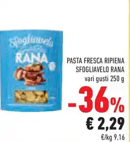 Conad Superstore Pasta fresca ripiena sfogliavelo rana offerta