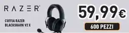 Unieuro Razer cuffia razer blackshark V2 X offerta