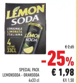 Conad Superstore Special pack lemonsoda - oransoda offerta