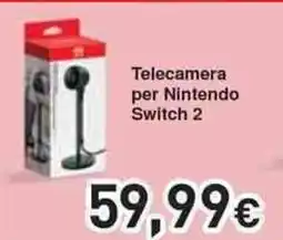 Unieuro Telecamera per Nintendo Switch 2 offerta