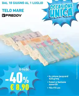 Conad Superstore Telo mare FREDDY offerta