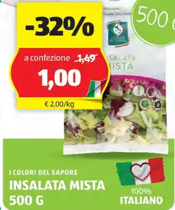 ALDI I colori del sapore insalata mista offerta