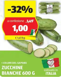 ALDI I colori del sapore zucchine bianche offerta