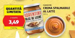 ALDI Fiorentini crema spalmabile al latte offerta