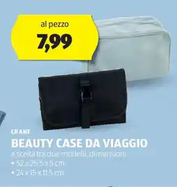 ALDI Crane beauty case da viaggio offerta