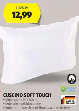 ALDI Cuscino soft touch offerta