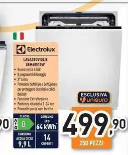 Unieuro Electrolux Lavastoviglie EEM68510W offerta
