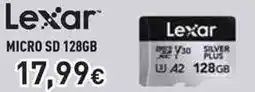 Unieuro Lexar micro sd 128gb offerta