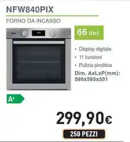Unieuro IGNIS NFW840PIX Forno da incasso offerta