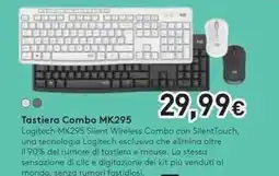 Unieuro logi Tastiera combo MK295 offerta
