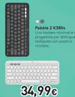 Unieuro logi Pebble 2 K380S offerta
