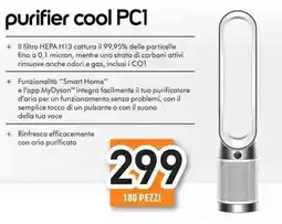 Unieuro dyson purifier cool PC1 offerta