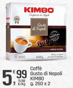 Supermercati Dok Caffè Gusto di Napoli KIMBO offerta