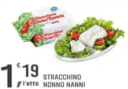 Supermercati Dok Stracchino NONNO NANNI offerta