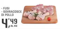 Supermercati Dok Fusi - sovracosce di pollo offerta