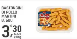 Supermercati Dok Bastoncini di pollo MARTINI offerta