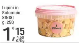 Supermercati Dok Lupini in Salamoia SINISI offerta