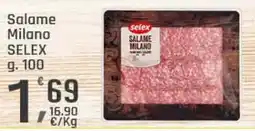 Supermercati Dok Salame Milano SELEX offerta